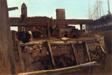 埠頭の風景 アルバート・ビアシュタット Oil Paintings